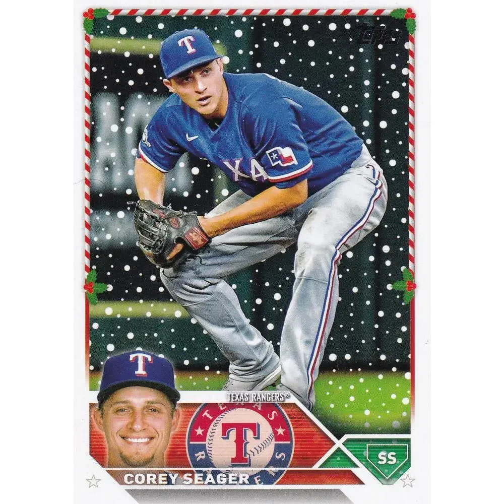2023 Topps Holiday Corey Seager H45 Texas Rangers